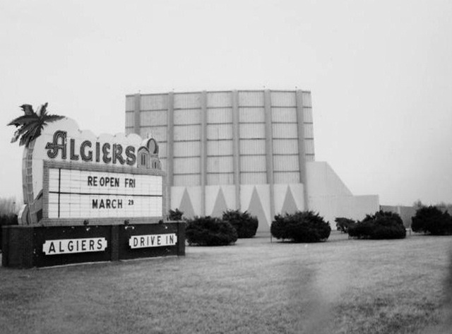Algiers Drive-In Theatre - PHOTO FROM CINEMA TREASURES (newer photo)